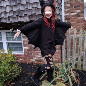 Girls Bat Halloween Costume